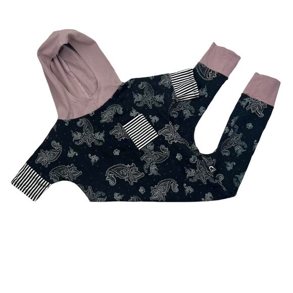 Rags Hooded Pocket Romper - Picture 1 of 8